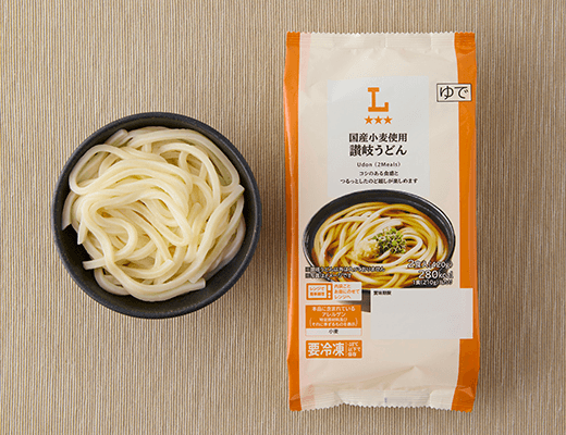 国産小麦使用 讃岐うどん