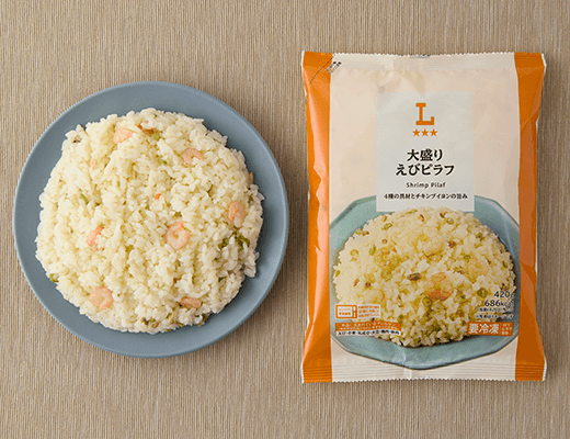 大盛りえびピラフ