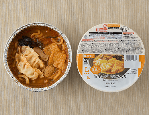 旨辛チゲ うどん入り