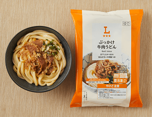 ぶっかけ牛肉うどん